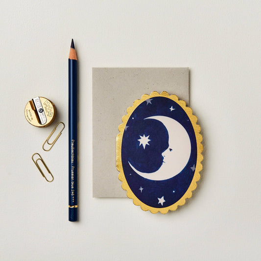 Moon Mini Card · Wanderlust Paper Co