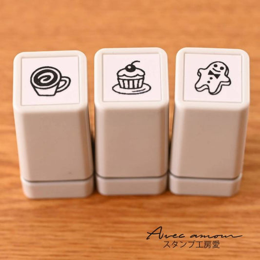 Sweets Mini Stamps《Set of 3》 · Sanby