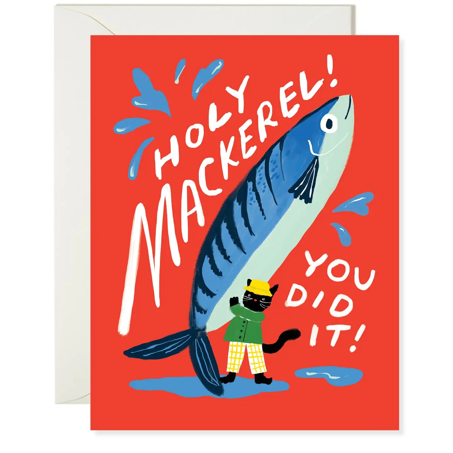 Holy Mackerel Greeting Card · Karen Schipper