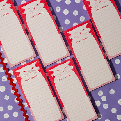 Don't Wanna Risograph Notepad · Bromstad Printing Co.