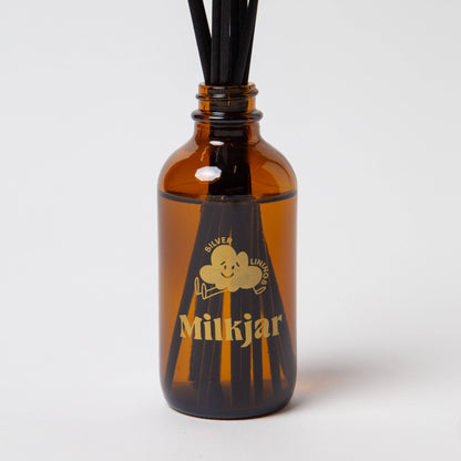 Silver Linings (Palo Santo & Oud) 4 oz Reed Diffuser · Milk Jar Candle Co.