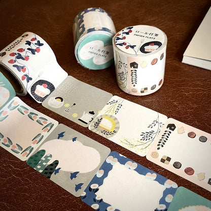 Nakano Emi Slow Snack Time Rolled Sticky Notes · Papier Platz