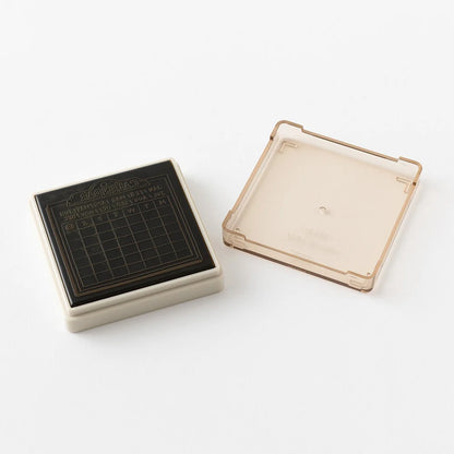 Calendar Soft Color Pre-Inked Paintable Stamp · Midori