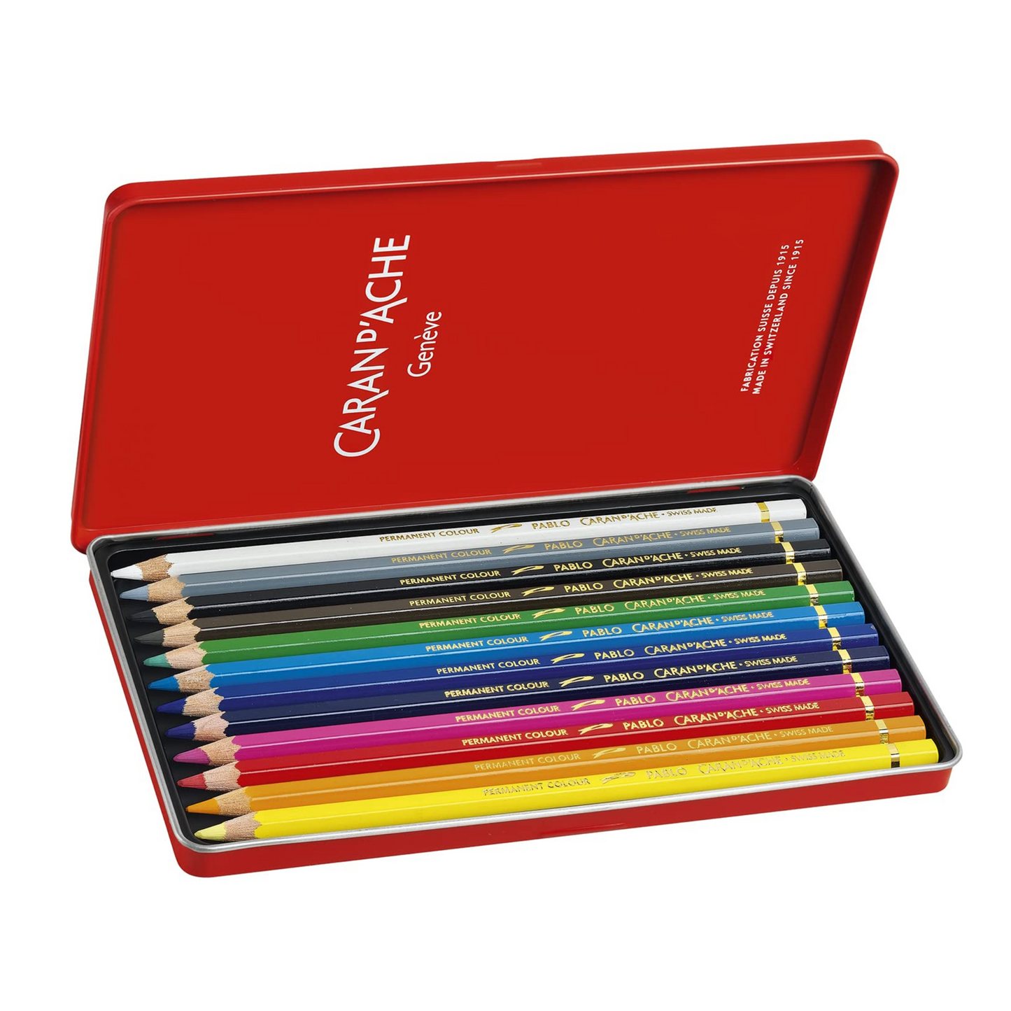 Caran D'Ache Pablo Colored Pencils《Set of 12》