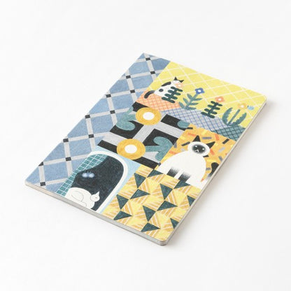 Cat Yuru Log B6 Notebook · Midori