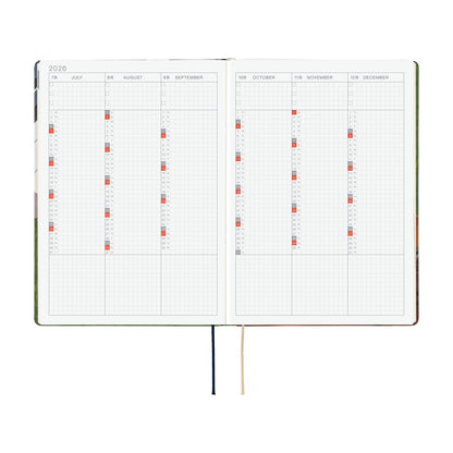 2026 Hobonichi Techo A5 English HON / Hiroko Kubota: Waiting on the Chord《January Start | English | A5》