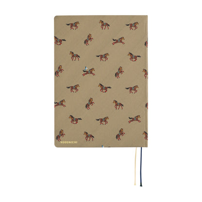 2026 Hobonichi Techo A5 English HON / Bow & Tie: Galloping Horses《January Start | English | A5》