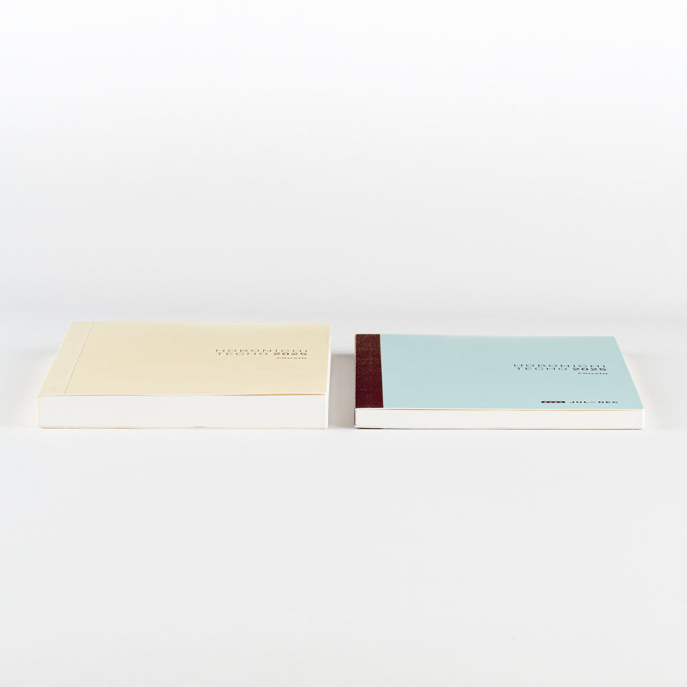 2027 Hobonichi Techo Japanese Cousin Avec Books《A5 size/Daily 6-month x 2 book set/Jan start/Mon start》