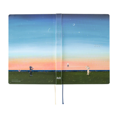 2027 Hobonichi HON Hiroko Kubota: String Telephone Until the Moon is Full《ENG/A5/Daily/Jan start/Mon start》