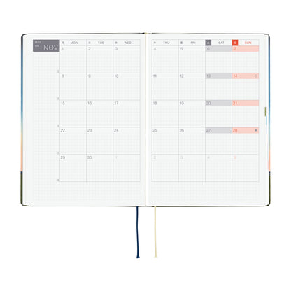 2027 Hobonichi HON Hiroko Kubota: String Telephone Until the Moon is Full《ENG/A6/Daily/Jan start/Mon start》