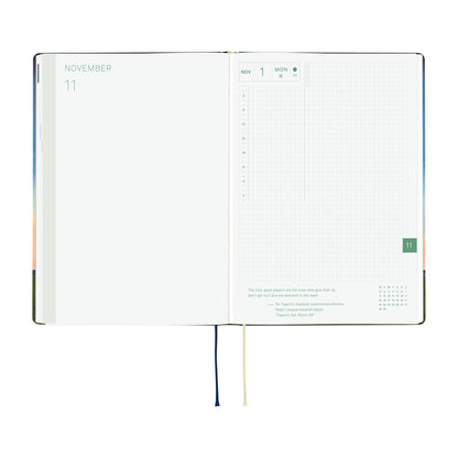 2027 Hobonichi HON Hiroko Kubota: String Telephone Until the Moon is Full《ENG/A6/Daily/Jan start/Mon start》