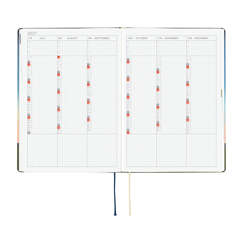 2027 Hobonichi HON Hiroko Kubota: String Telephone Until the Moon is Full《ENG/A5/Daily/Jan start/Mon start》