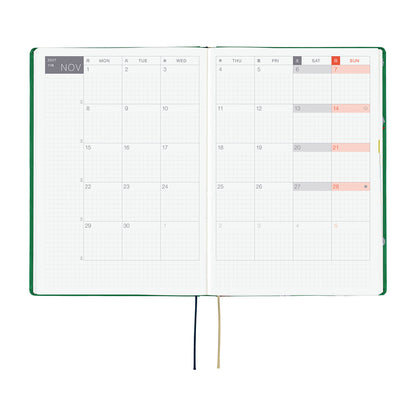 2027 Hobonichi HON Bow & Tie: Sheep Sheep Sheep《ENG/A5/Daily/Jan start/Mon start》