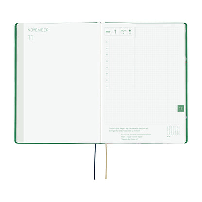 2027 Hobonichi HON Bow & Tie: Sheep Sheep Sheep《ENG/A5/Daily/Jan start/Mon start》