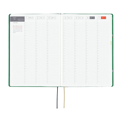 2027 Hobonichi HON Bow & Tie: Sheep Sheep Sheep《ENG/A5/Daily/Jan start/Mon start》