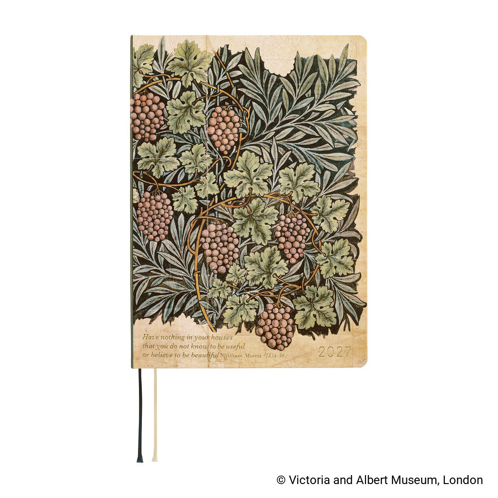 2027 Hobonichi HON V&A Series: Vine《ENG/A5/Daily/Jan start/Mon start》