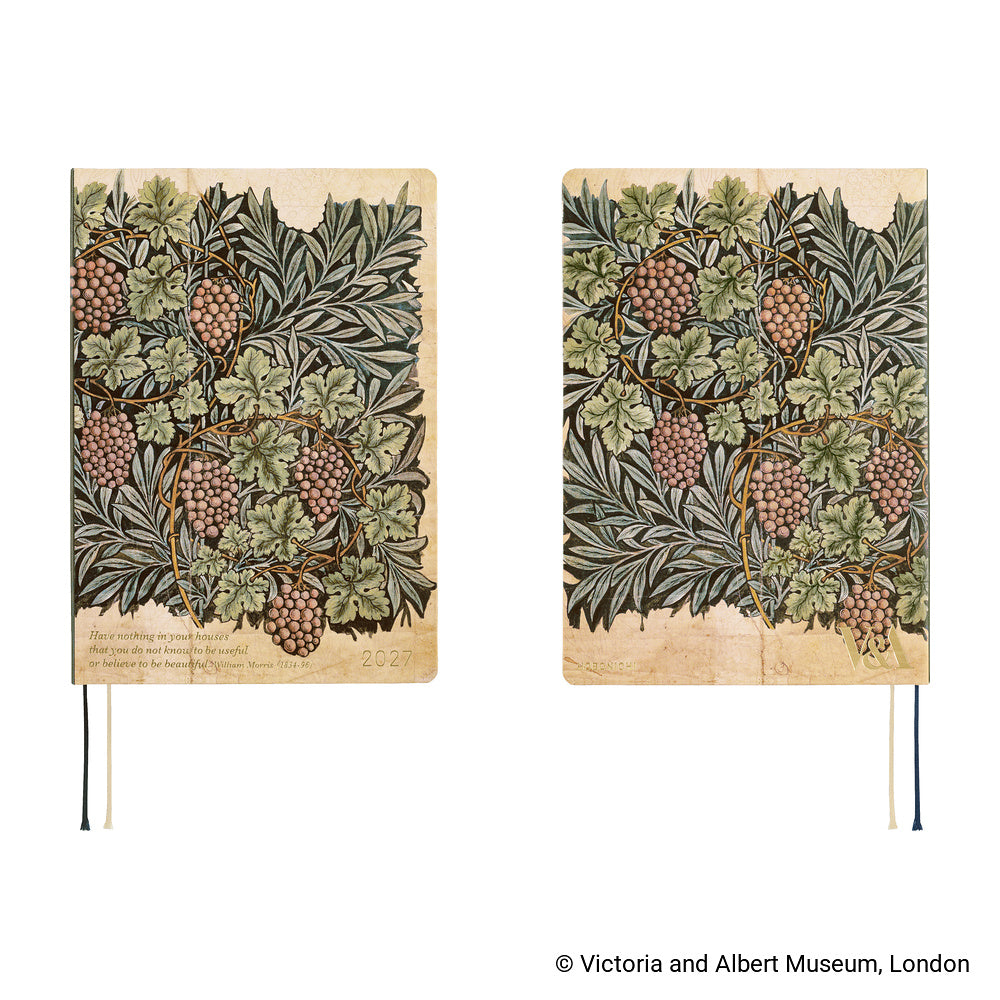 2027 Hobonichi HON V&A Series: Vine《ENG/A5/Daily/Jan start/Mon start》