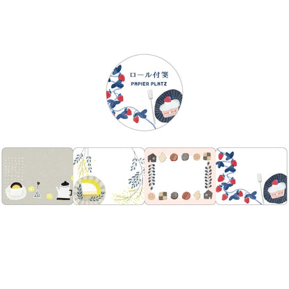 Nakano Emi Slow Snack Time Rolled Sticky Notes · Papier Platz