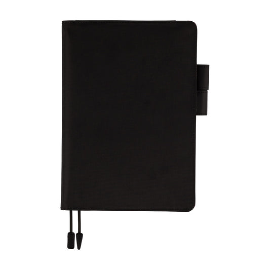 2026 Hobonichi Techo English Cousin Book / Colors: Black x Clear Blue Cover《January Start | English | A5》