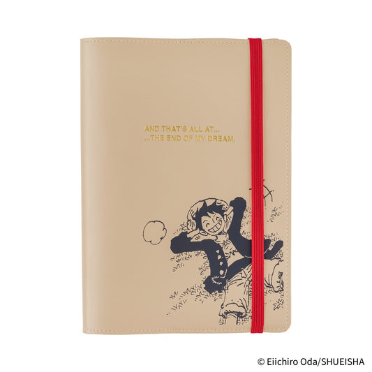 2026 Hobonichi Techo English Cousin Book + ONE PIECE magazine:  End of Luffy’s Dream (Sand Beige)《January Start | English | A5》