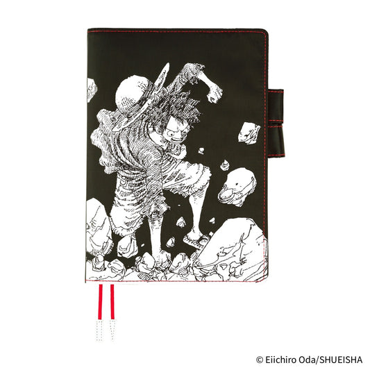 2026 Hobonichi Techo English Cousin Book + ONE PIECE magazine: Straw Hat Luffy (Black)《January Start | English | A5》