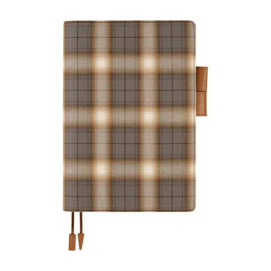 2026 Hobonichi Techo English Cousin Book / Shirt Fabric: Foggy Plaid 《January Start | English | A5》