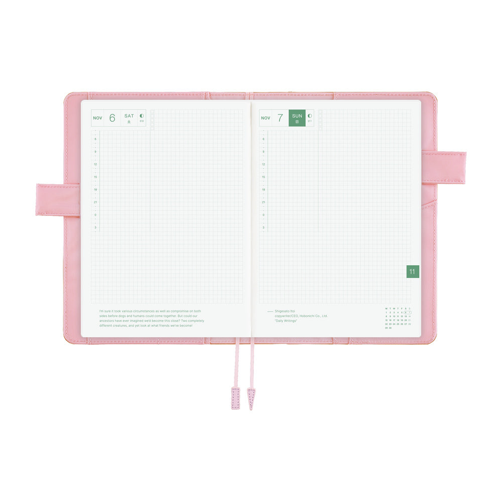 Colors: Chiffon Greige《A5 Hobonichi Cousin Cover》