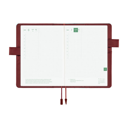 Colors: Misty Cedar《A5 Hobonichi Cousin Cover》