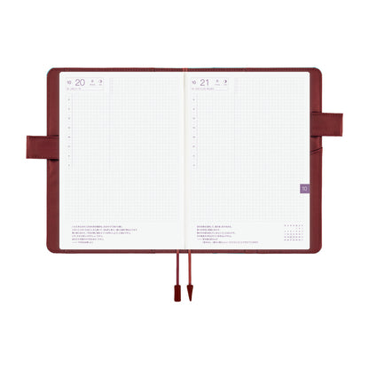 Colors: Misty Cedar《A5 Hobonichi Cousin Cover》