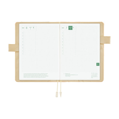 Colors: Mango Latte《A5 Hobonichi Cousin Cover》