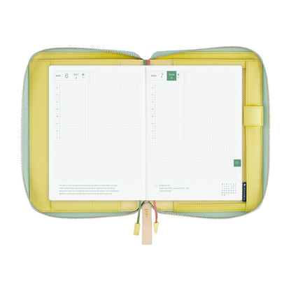 mina perhonen: glass flower (Pink Mix)《A5 Hobonichi Cousin Cover》