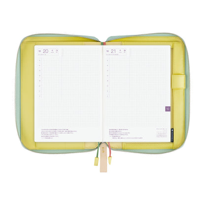 mina perhonen: glass flower (Pink Mix)《A5 Hobonichi Cousin Cover》