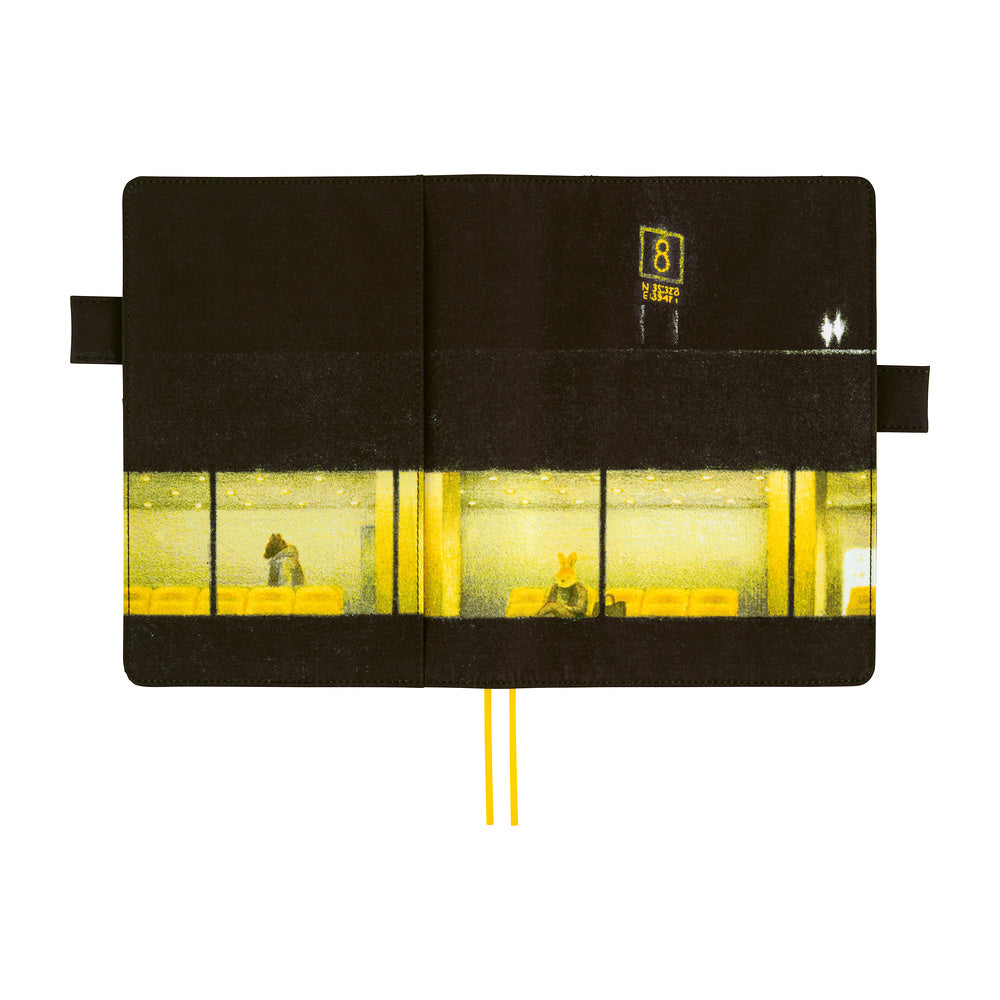 Akiko Miyakoshi: An Airport at Night《A5 Hobonichi Cousin Cover》
