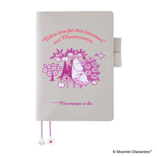 Moomin: My Yard (Pink Gray)《A5 Hobonichi Cousin Cover》