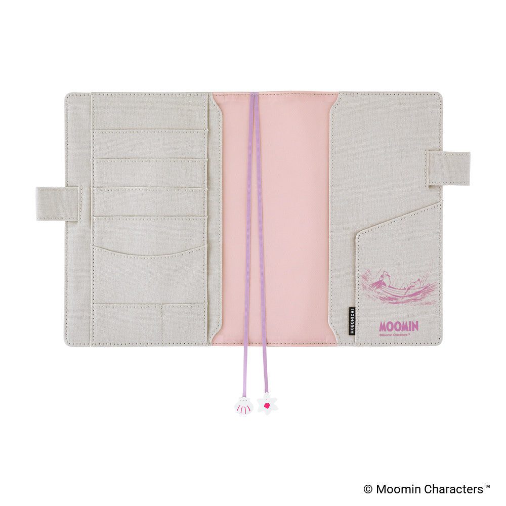 Moomin: My Yard (Pink Gray)《A5 Hobonichi Cousin Cover》