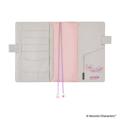 Moomin: My Yard (Pink Gray)《A5 Hobonichi Cousin Cover》