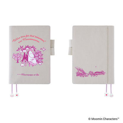 Moomin: My Yard (Pink Gray)《A5 Hobonichi Cousin Cover》