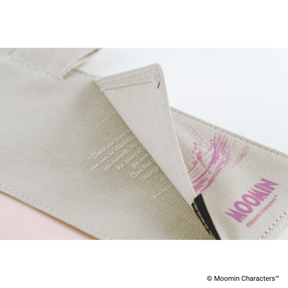 Moomin: My Yard (Pink Gray)《A5 Hobonichi Cousin Cover》