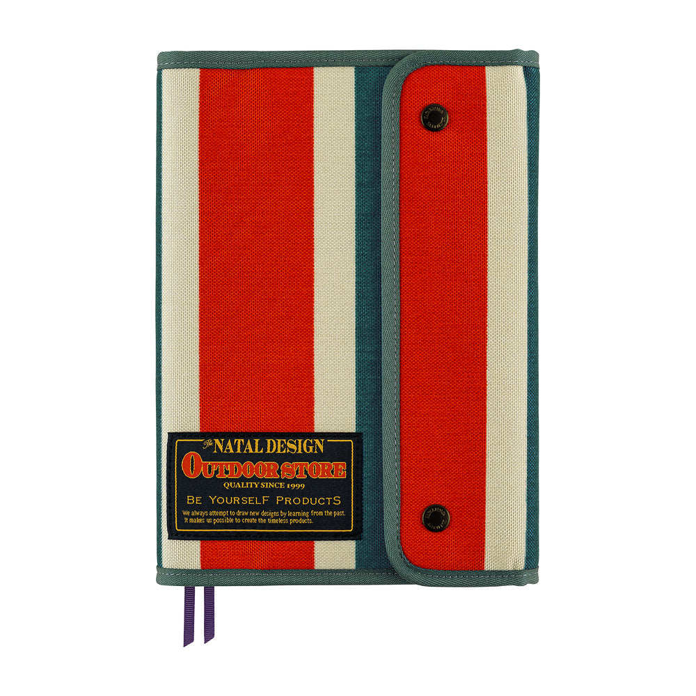 Natal Design: Hello New Day! (Retro Stripe)《A5 Hobonichi Cousin Cover》