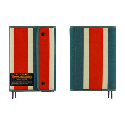 Natal Design: Hello New Day! (Retro Stripe)《A5 Hobonichi Cousin Cover》