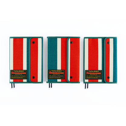 Natal Design: Hello New Day! (Retro Stripe)《A5 Hobonichi Cousin Cover》