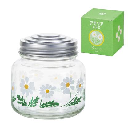Lily of the Valley Mini Glass Bonbon Jar · Aderia Retro
