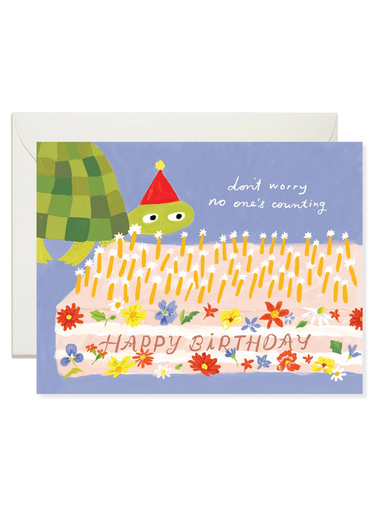 Turtle Birthday Card · Karen Schipper