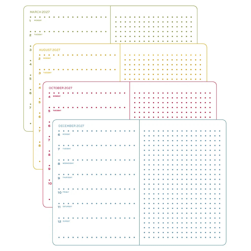 2027 A5 Colorful Seasons Weekly Planner & Notebook · Leuchtturm1917