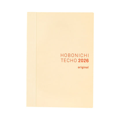 2026 Hobonichi Techo Japanese Original Book《January Start | Japanese | A6》