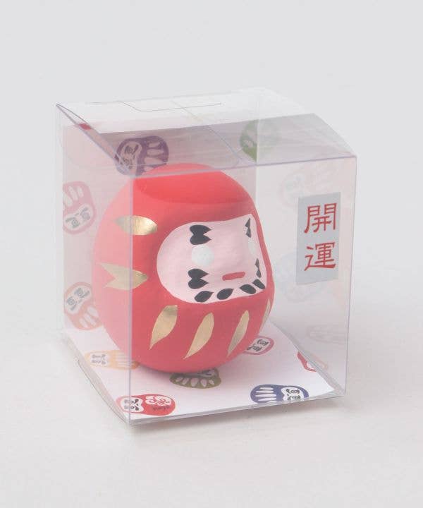 Shirakawa Mini Daruma: Yellow · Ametsuchi