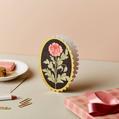Rose Mini Card · Wanderlust Paper Co