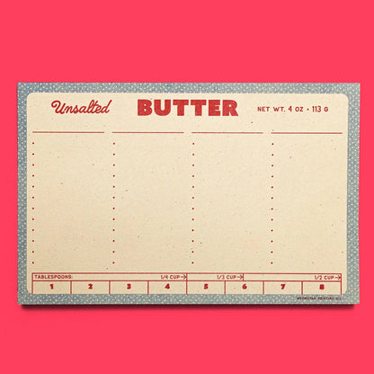 Butter Risograph Notepad · Bromstad Printing Co.