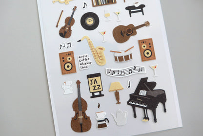 Jazz Café (1189) Sticker Sheet · Suatelier Design