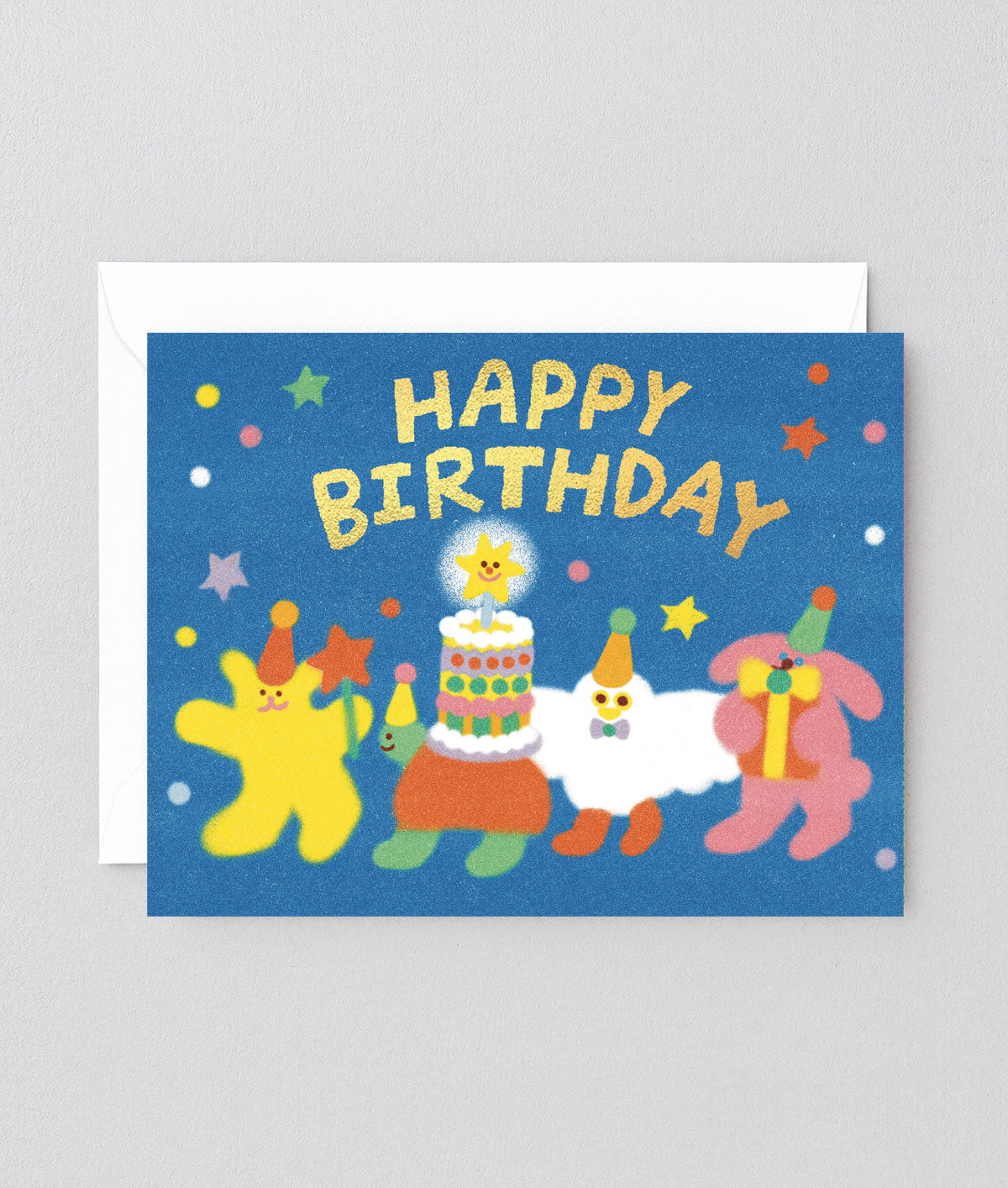 Happy Birthday Parade Greeting Card · Wrap